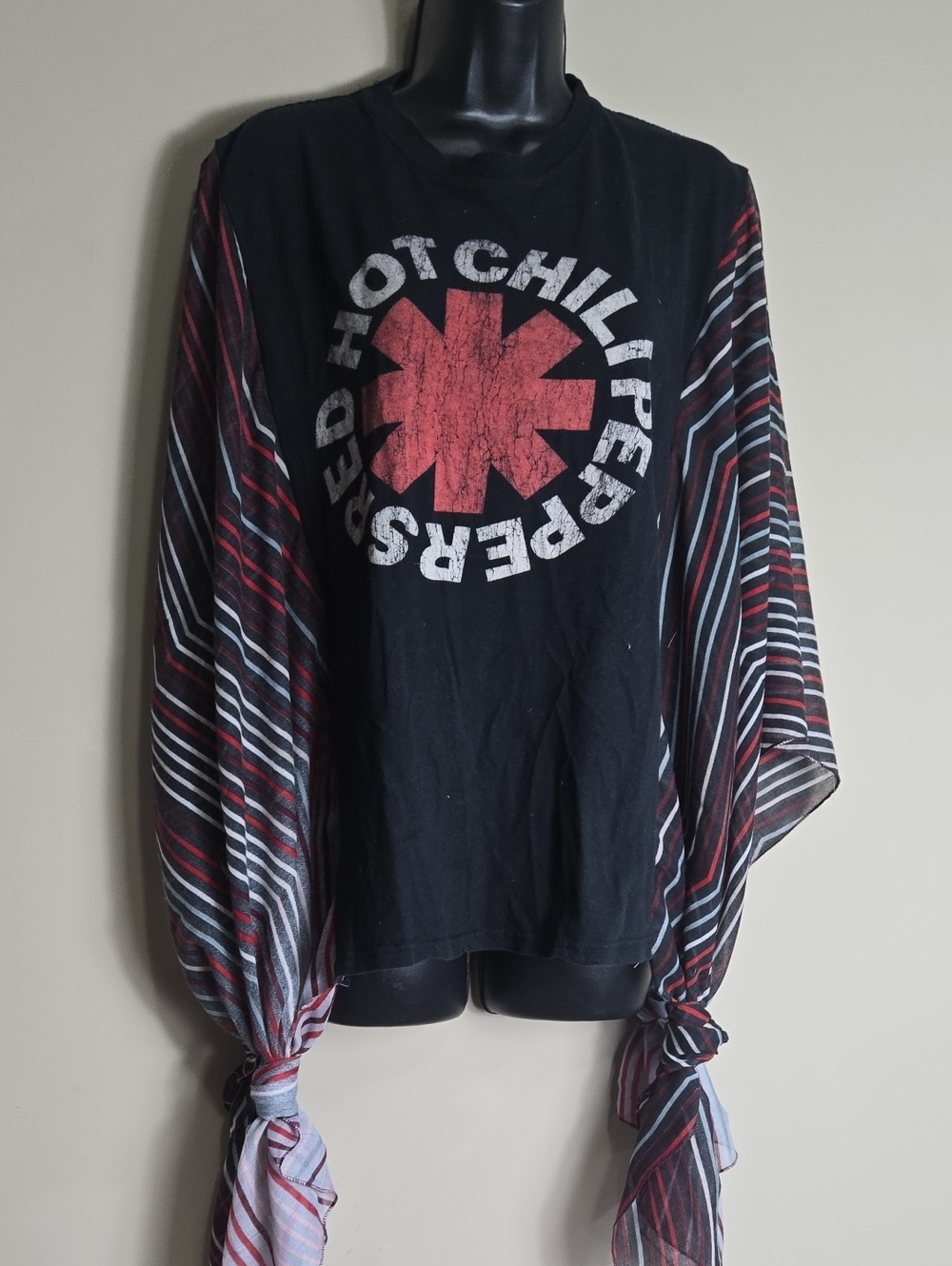 Upcycled vintage band t-shirt